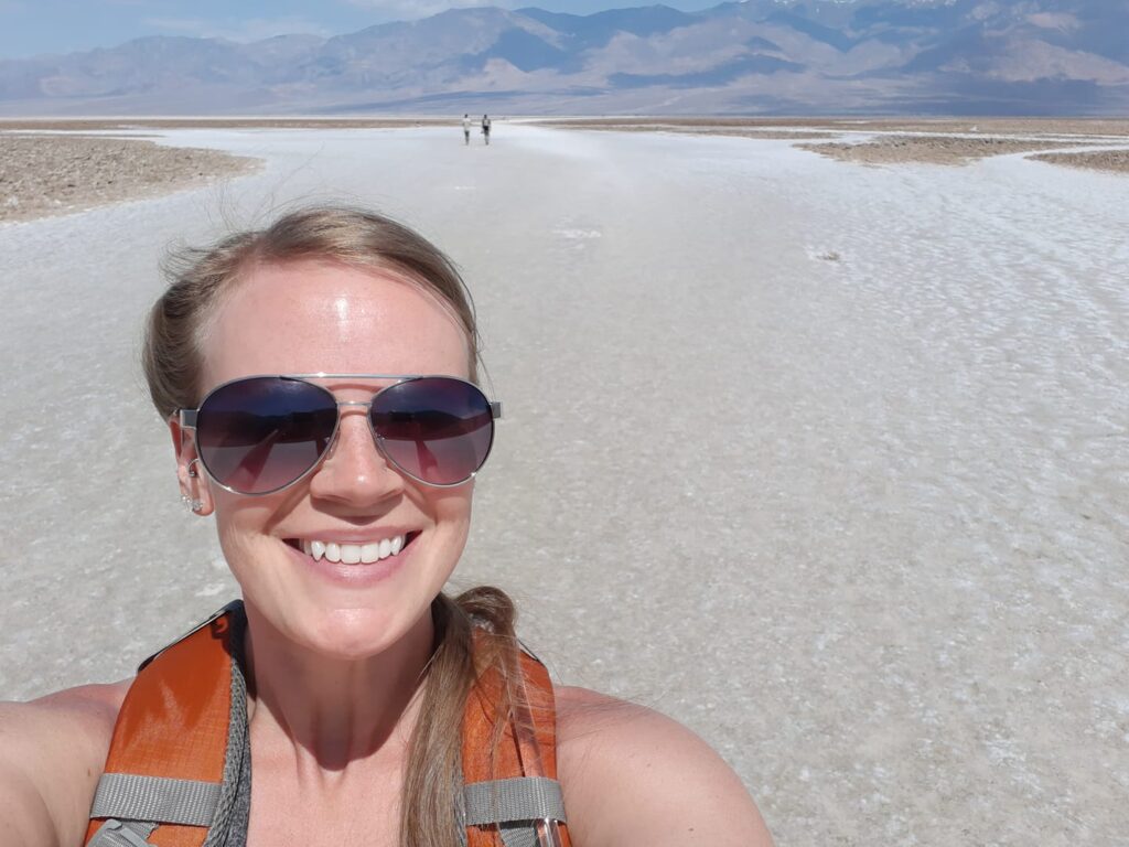 Hiking at Death Valley National Park