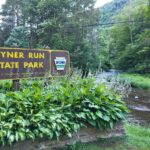 Entrance to the campground area at Hyner Run State Park